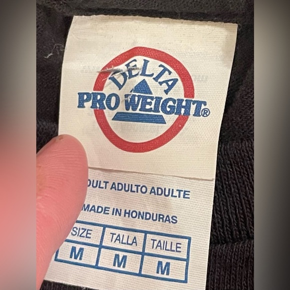 Delta Pro Weight | I Love Hot Dads Women’s Black Tee T-Shirt | Size M - Picture 2 of 7